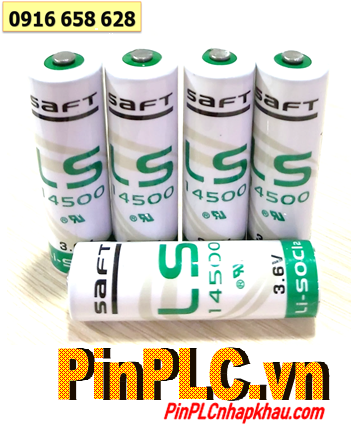 Saft LS14500; Pin nuôi nguồn PLC Saft LS14500 lithium 3.6v AA 2600mAh chính hãng _Xuất xứ Pháp